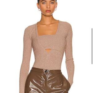 Bianca Bodysuit in Chestnut
ALIX NYC